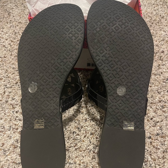 Black patent Miller sandals - Picture 6 of 8